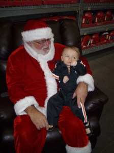Santa and Jackson